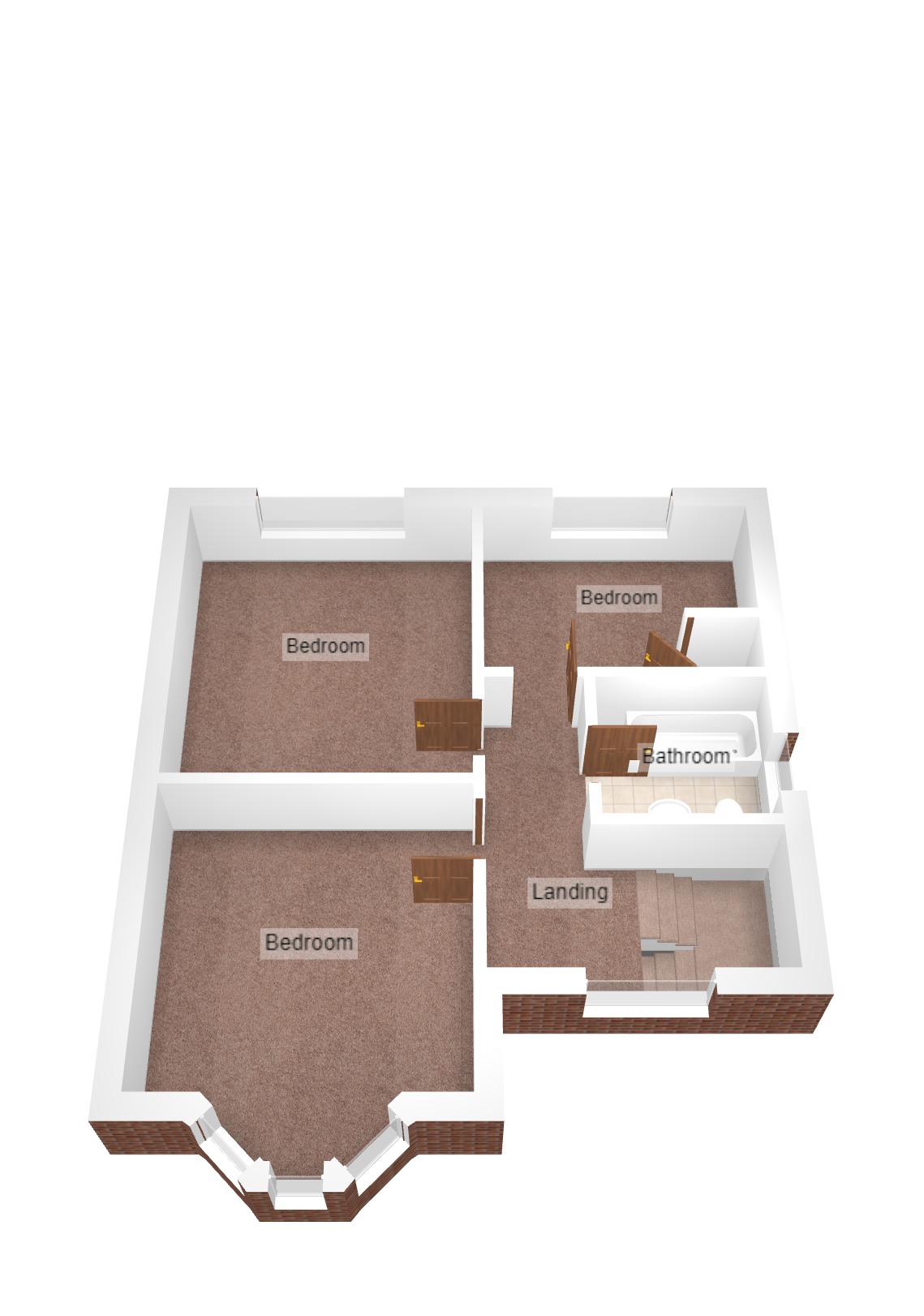 Floorplan for Llangynwyd, Mid Glamorgan