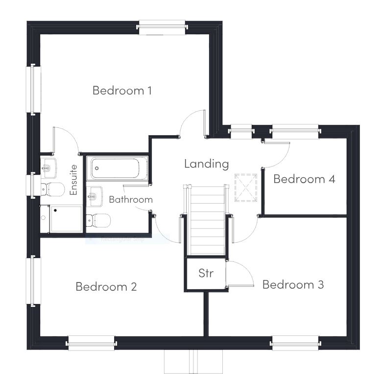Floorplan for Bridgend