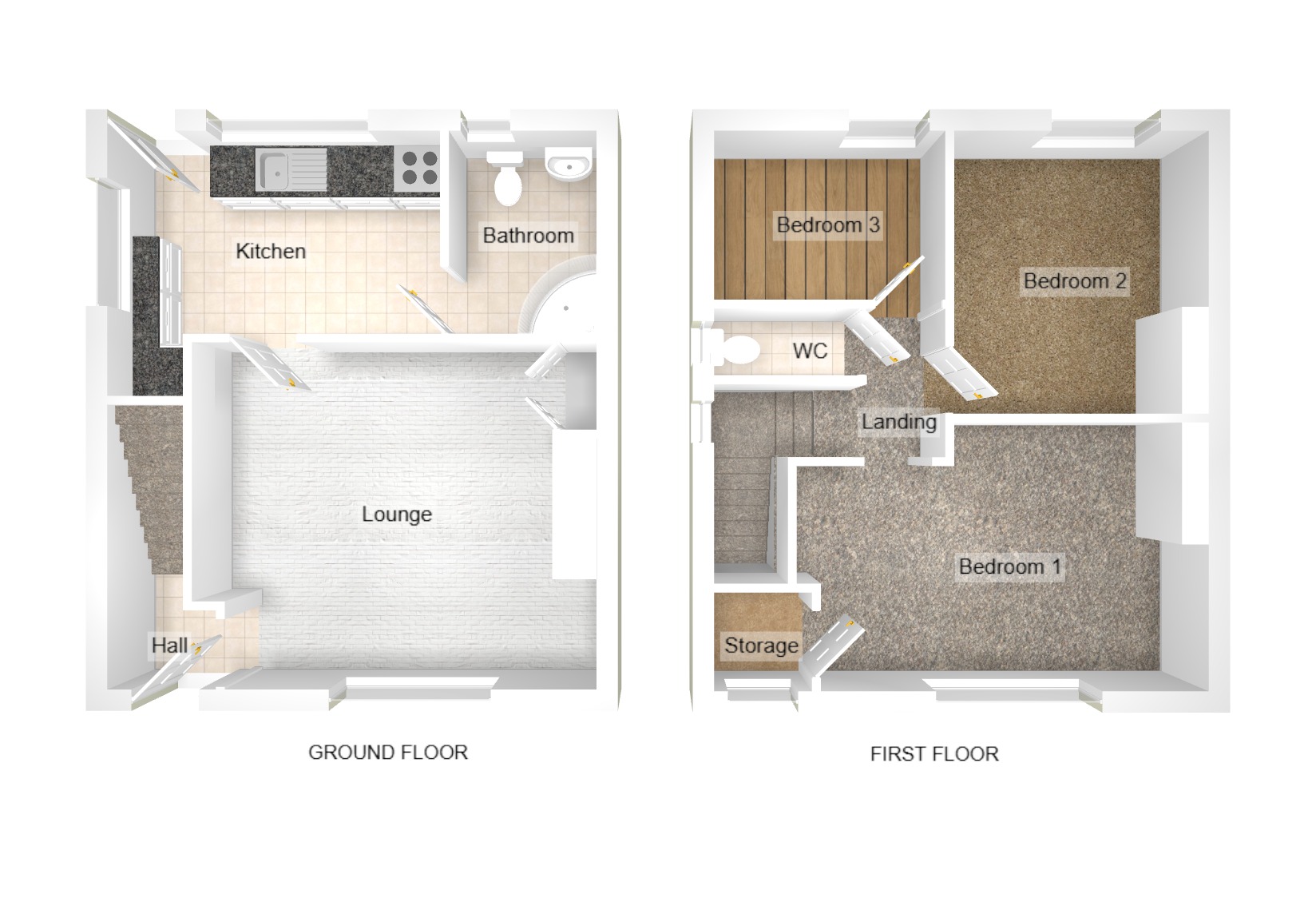 Floorplan for Pendarvis Terrace, Port Talbot, West Glamorgan