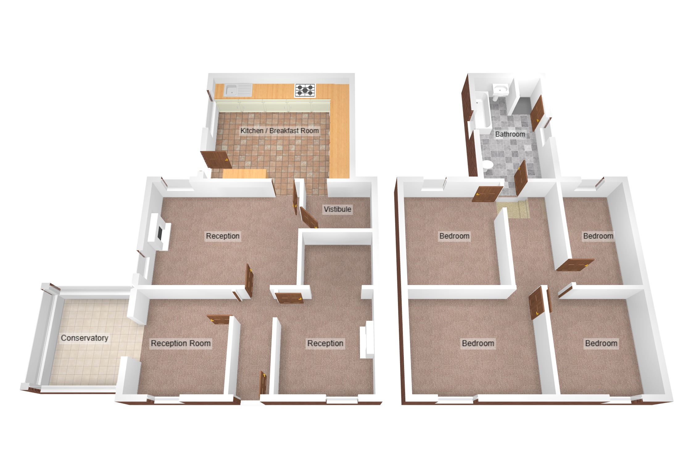 Floorplan for Blackmill, Bridgend, Mid Glamorgan
