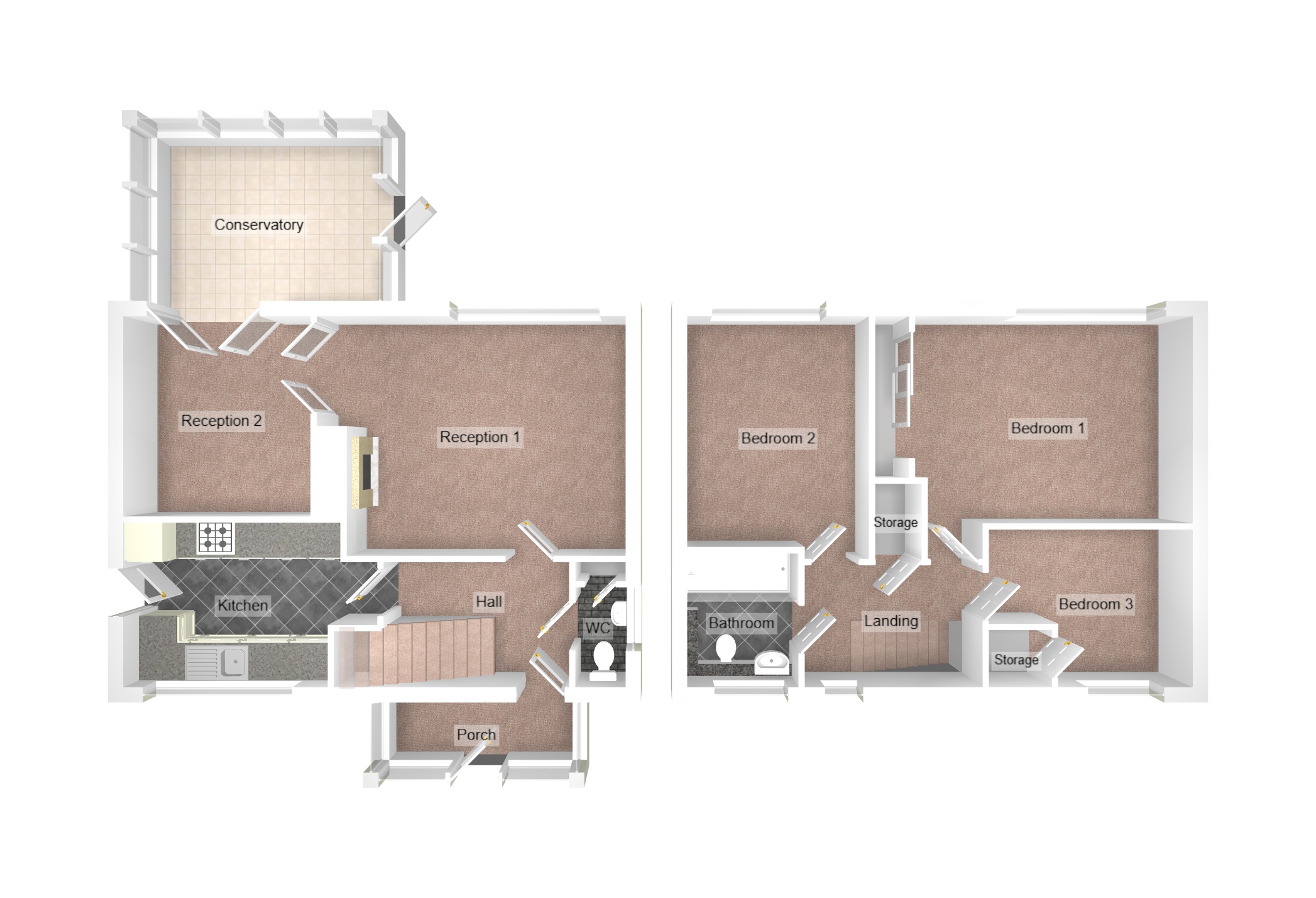 Floorplan for Baglan, Port Talbot, West Glamorgan
