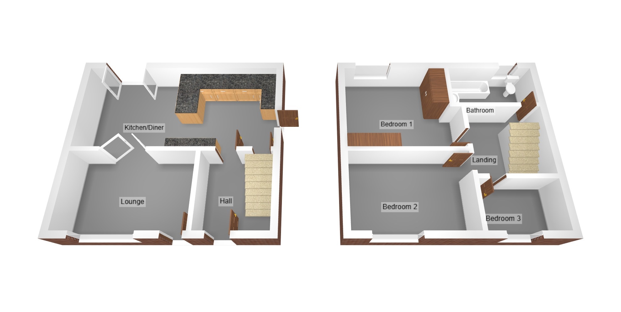 Floorplan for Severn Crescent, Port Talbot, West Glamorgan