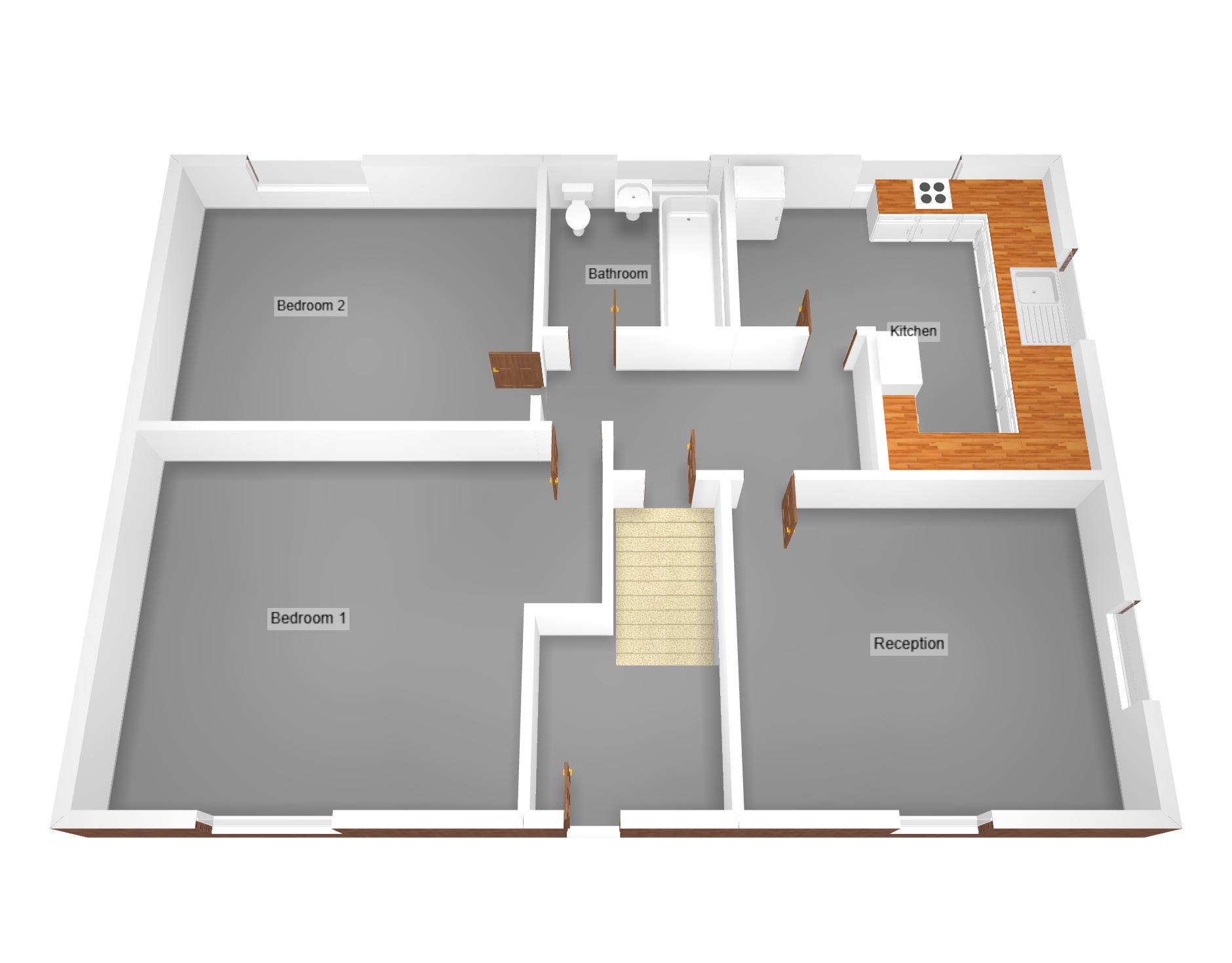 Floorplan for Burke Avenue, Port Talbot, West Glamorgan
