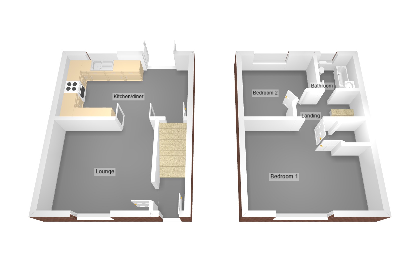 Floorplan for Chalice Court, Port Talbot, West Glamorgan