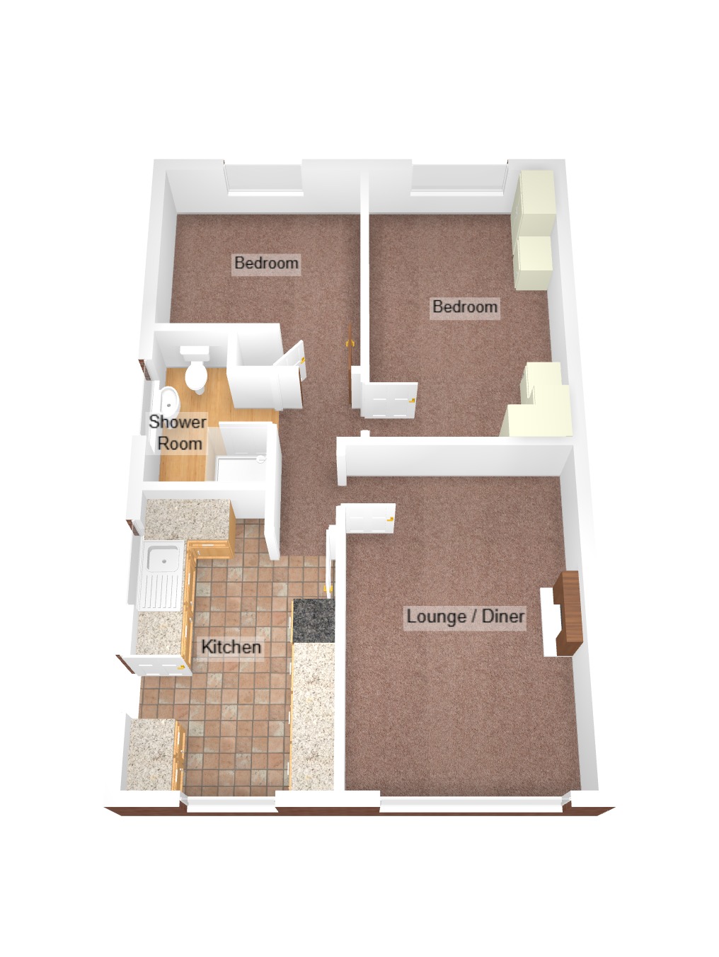 Floorplan for Pencoed, Bridgend, Mid Glamorgan