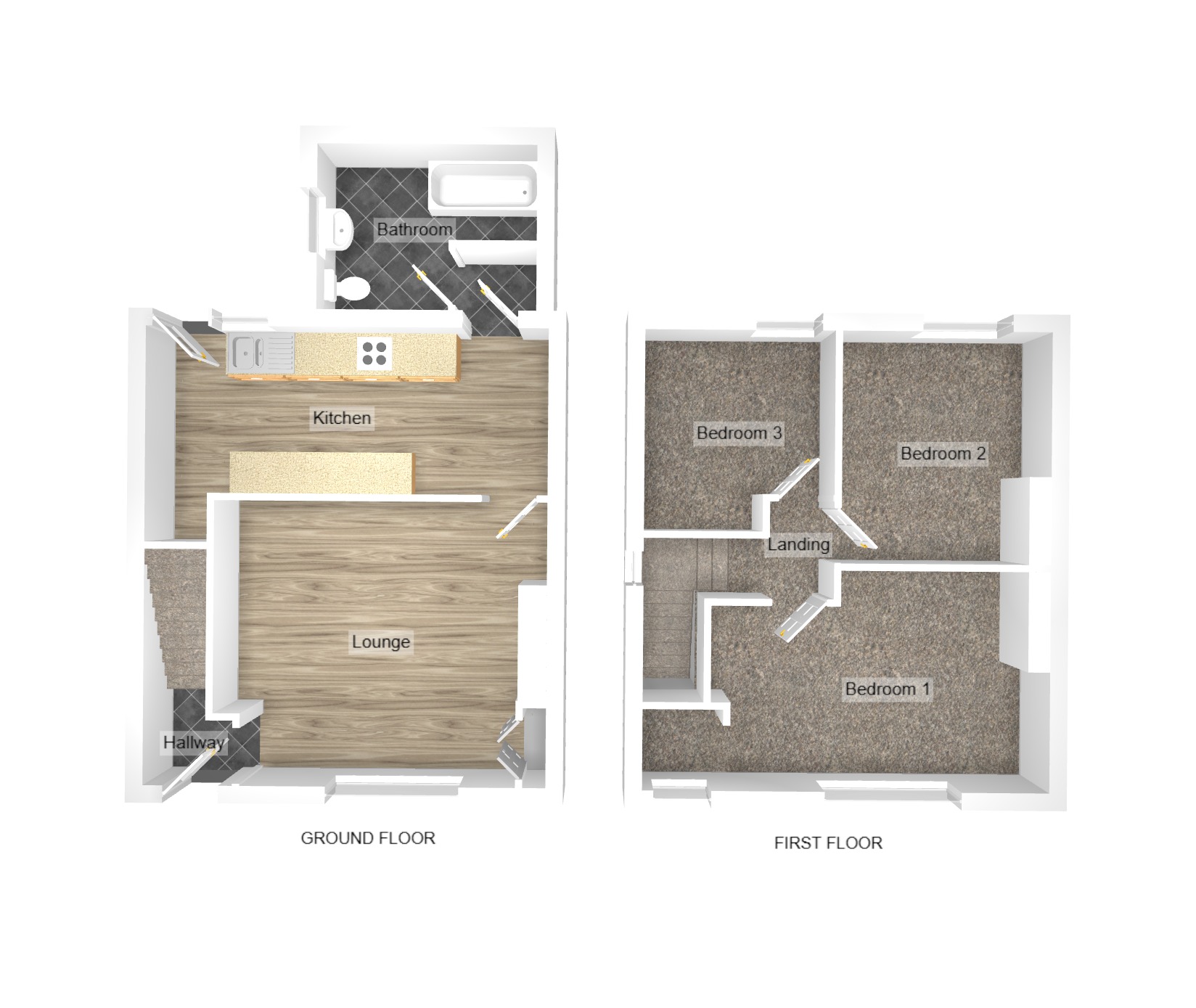 Floorplan for Pendarvis Terrace, Port Talbot, West Glamorgan