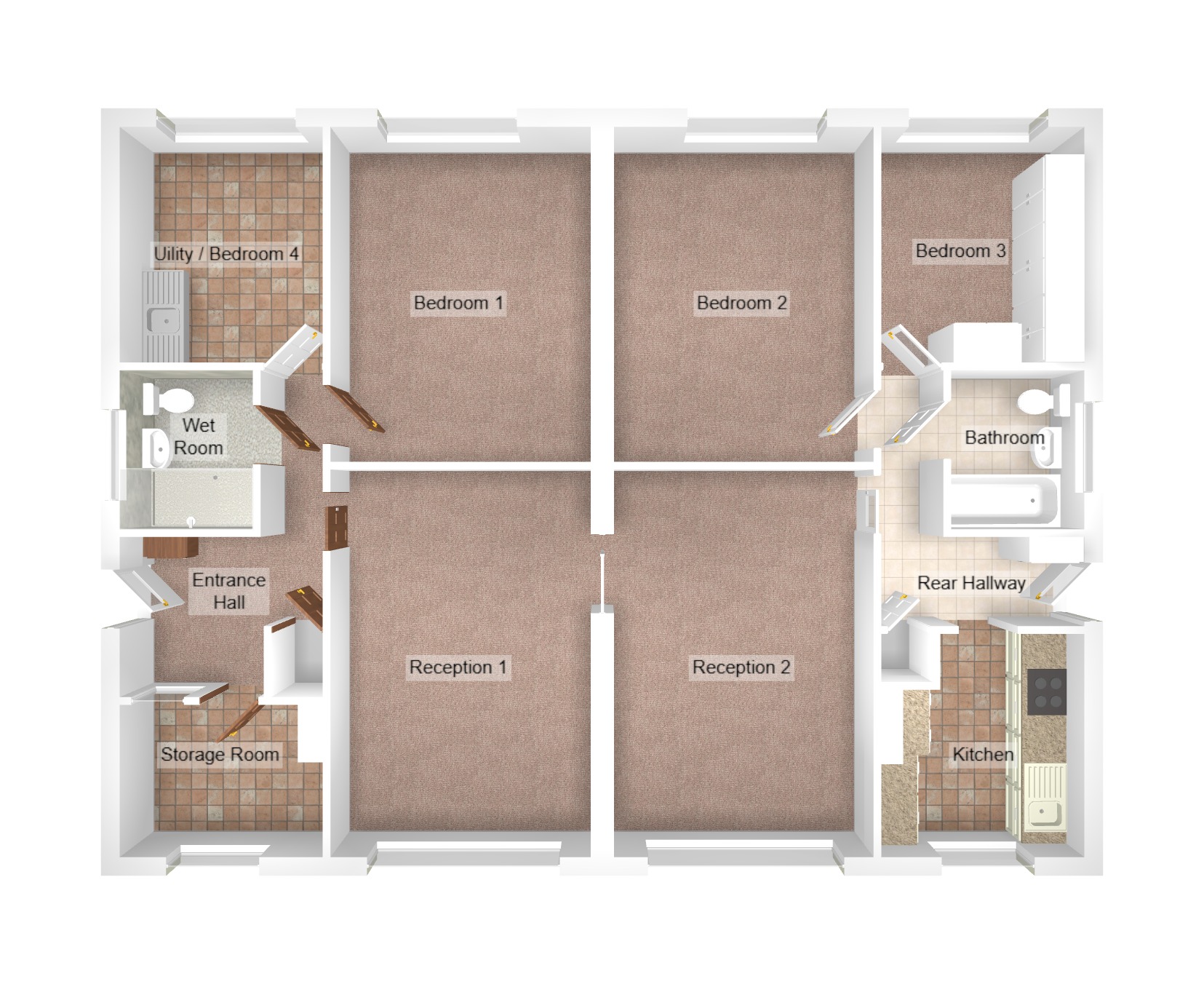 Floorplan for Baglan, Port Talbot, West Glamorgan