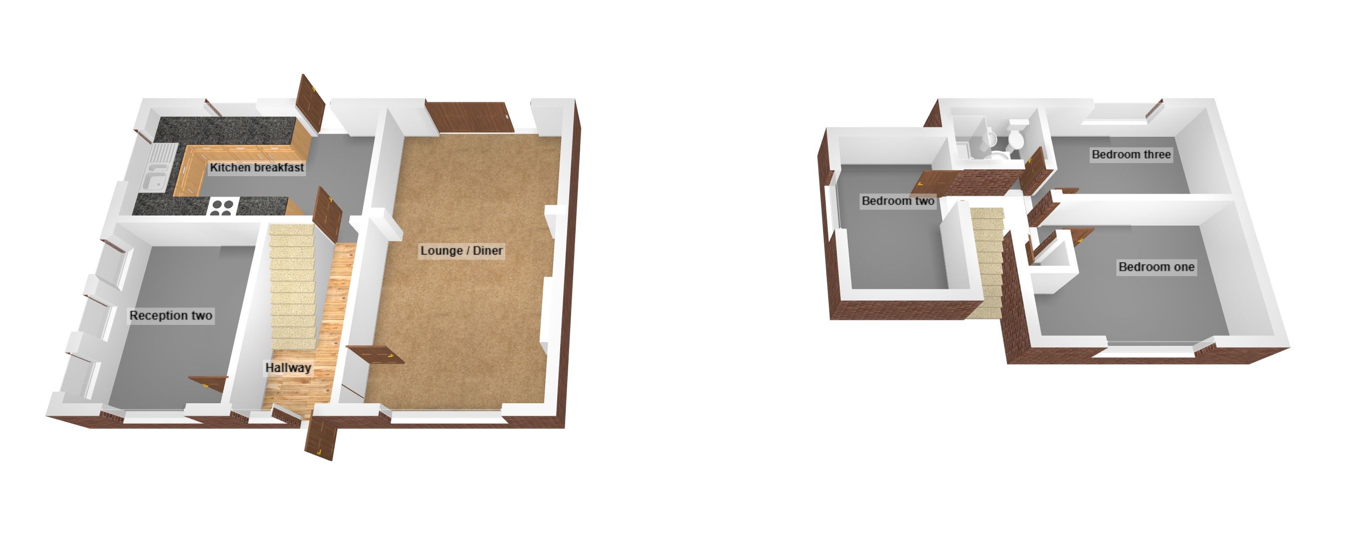 Floorplan for Pen-Y-Fai, Bridgend, Mid Glamorgan