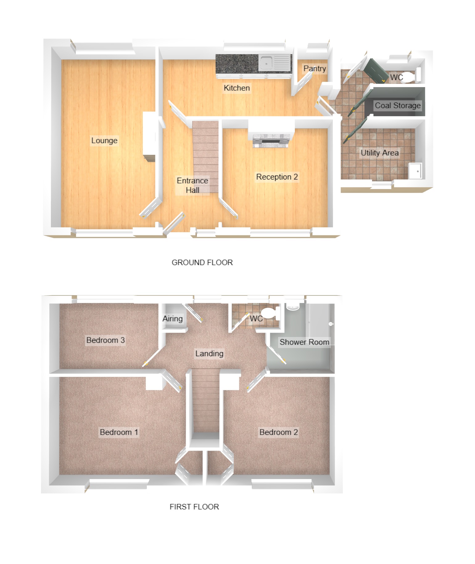 Floorplan for Cymmer, Port Talbot, West Glamorgan