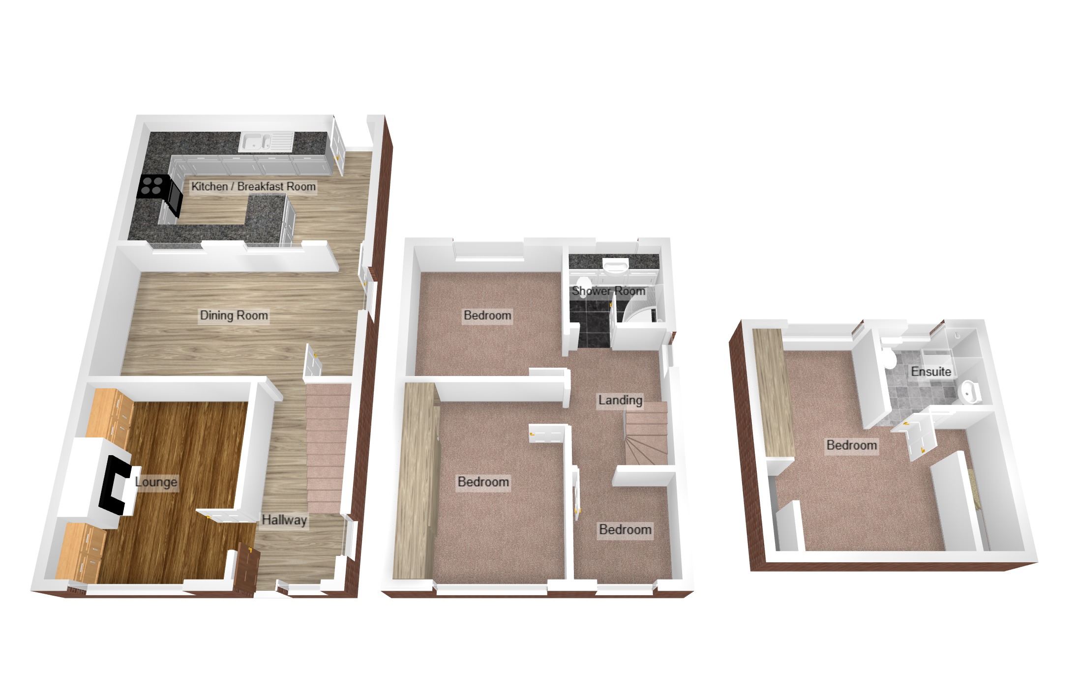 Floorplan for Davies Avenue, Bridgend, Mid Glamorgan