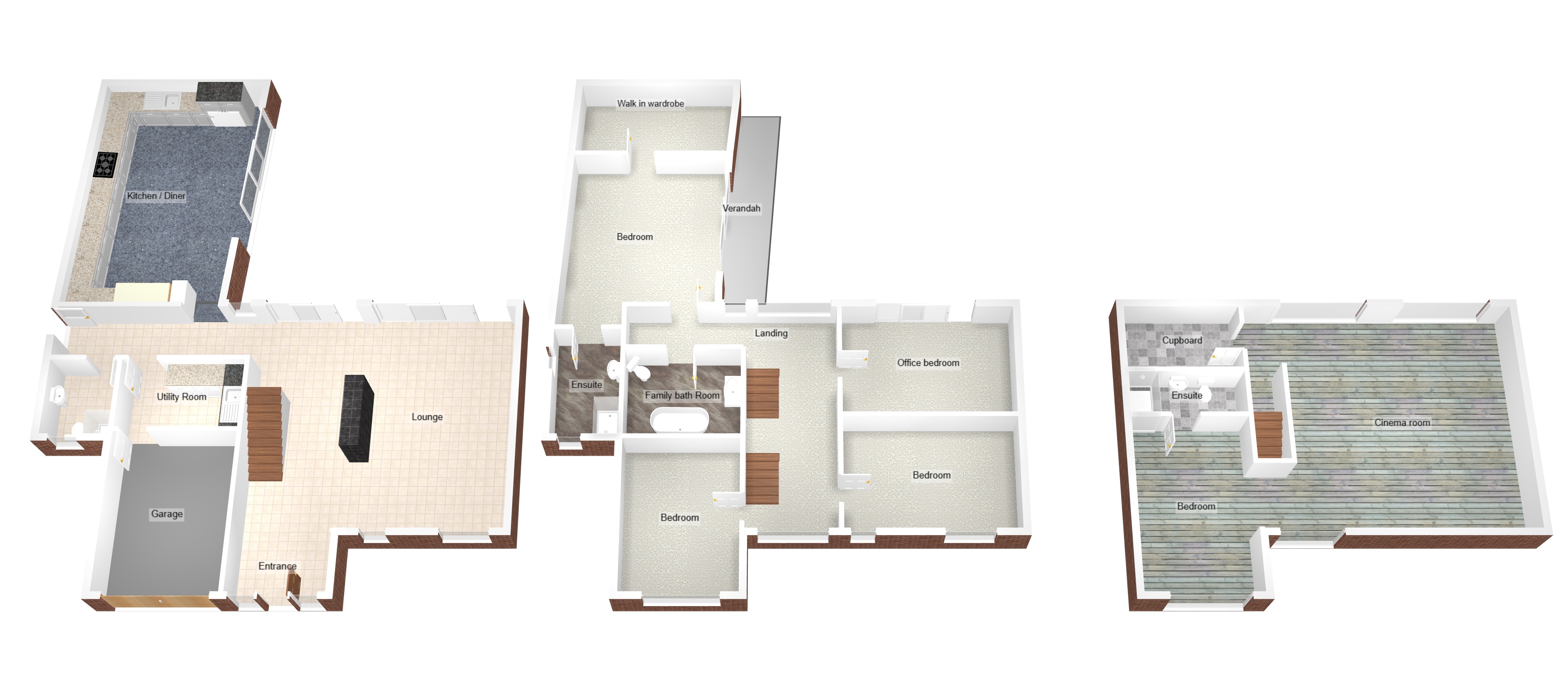 Floorplan for New Road, Brynmenyn, Bridgend