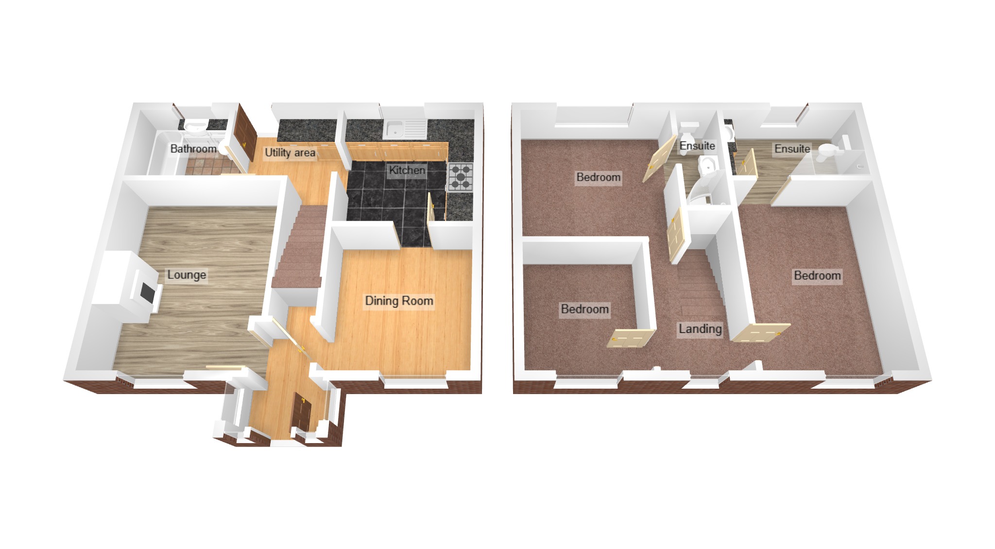 Floorplan for Kenfig Hill, Bridgend, Mid Glamorgan