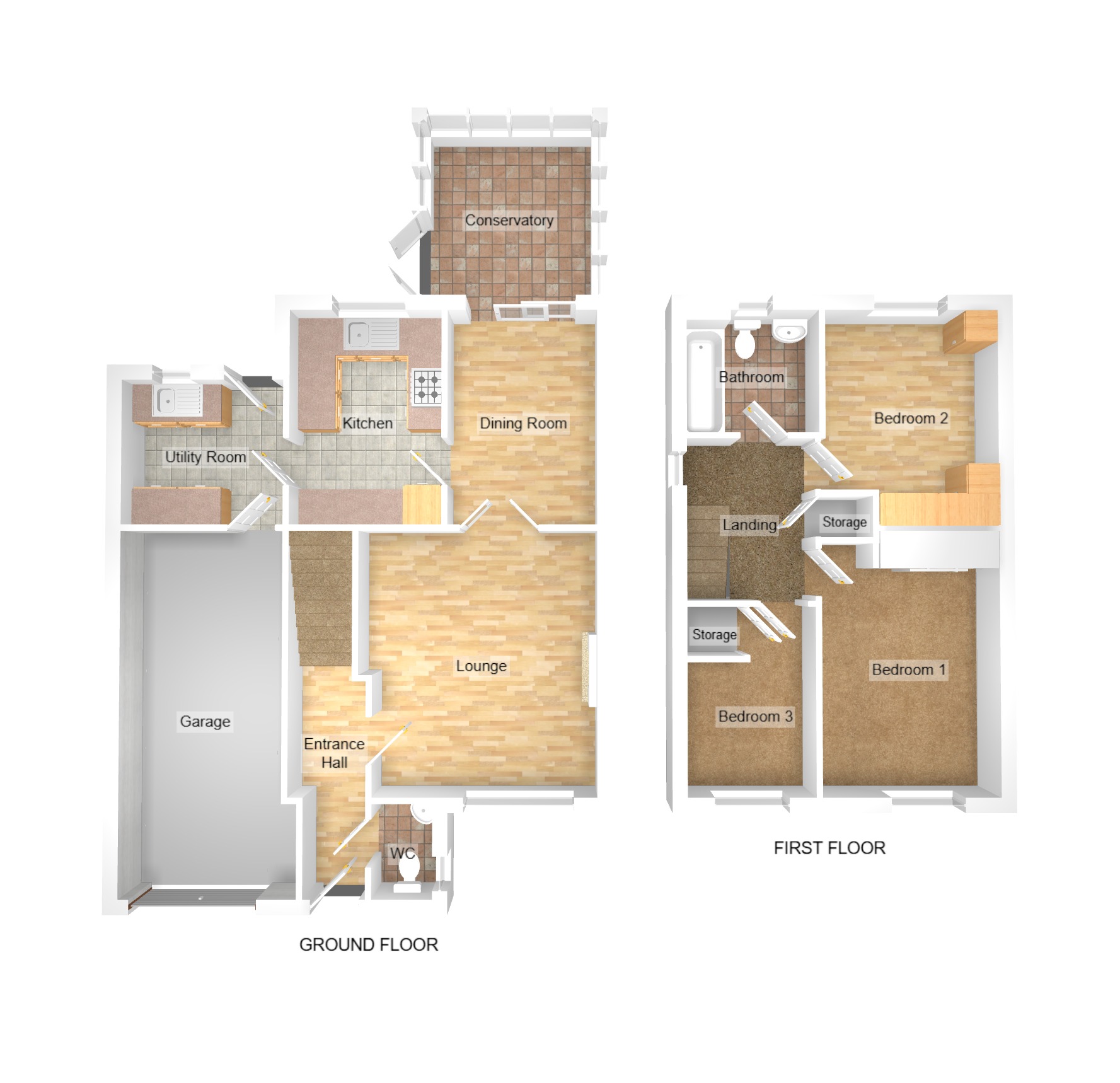 Floorplan for Chapel Close, Port Talbot