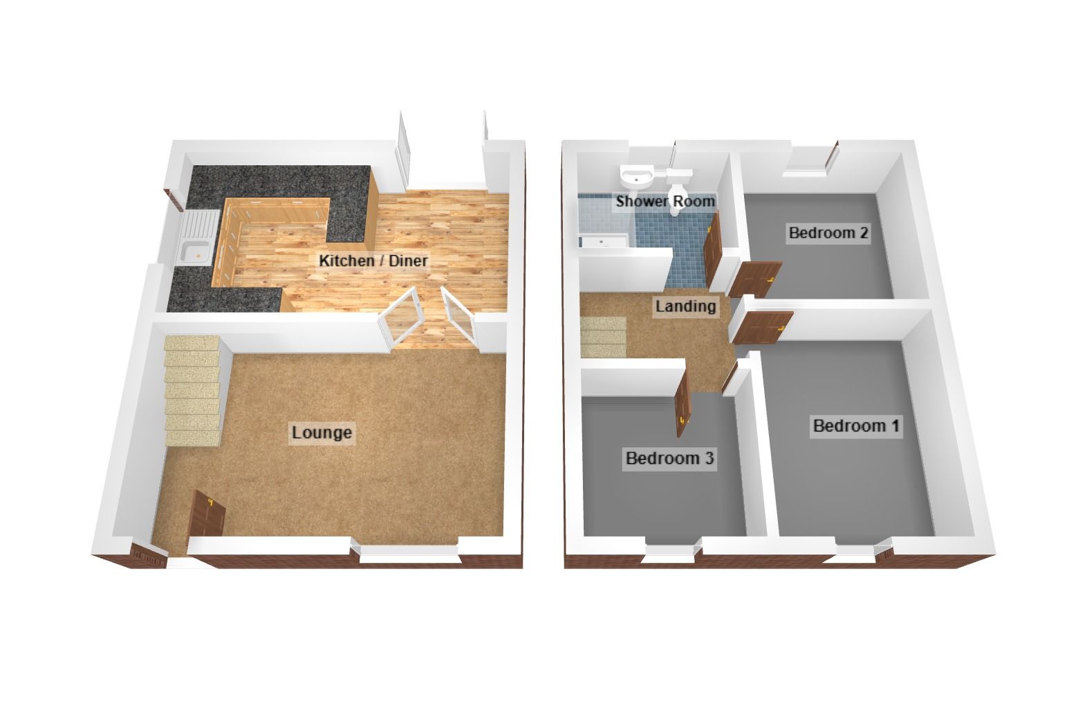 Floorplan for Maes Ty Canol, Baglan, Port Talbot