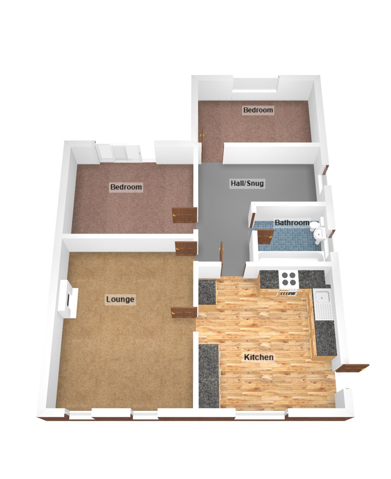 Floorplan for Ton Teg, Pencoed, Bridgend