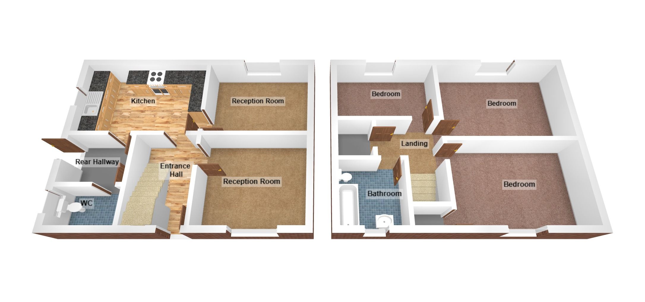 Floorplan for Southville Road, Port Talbot