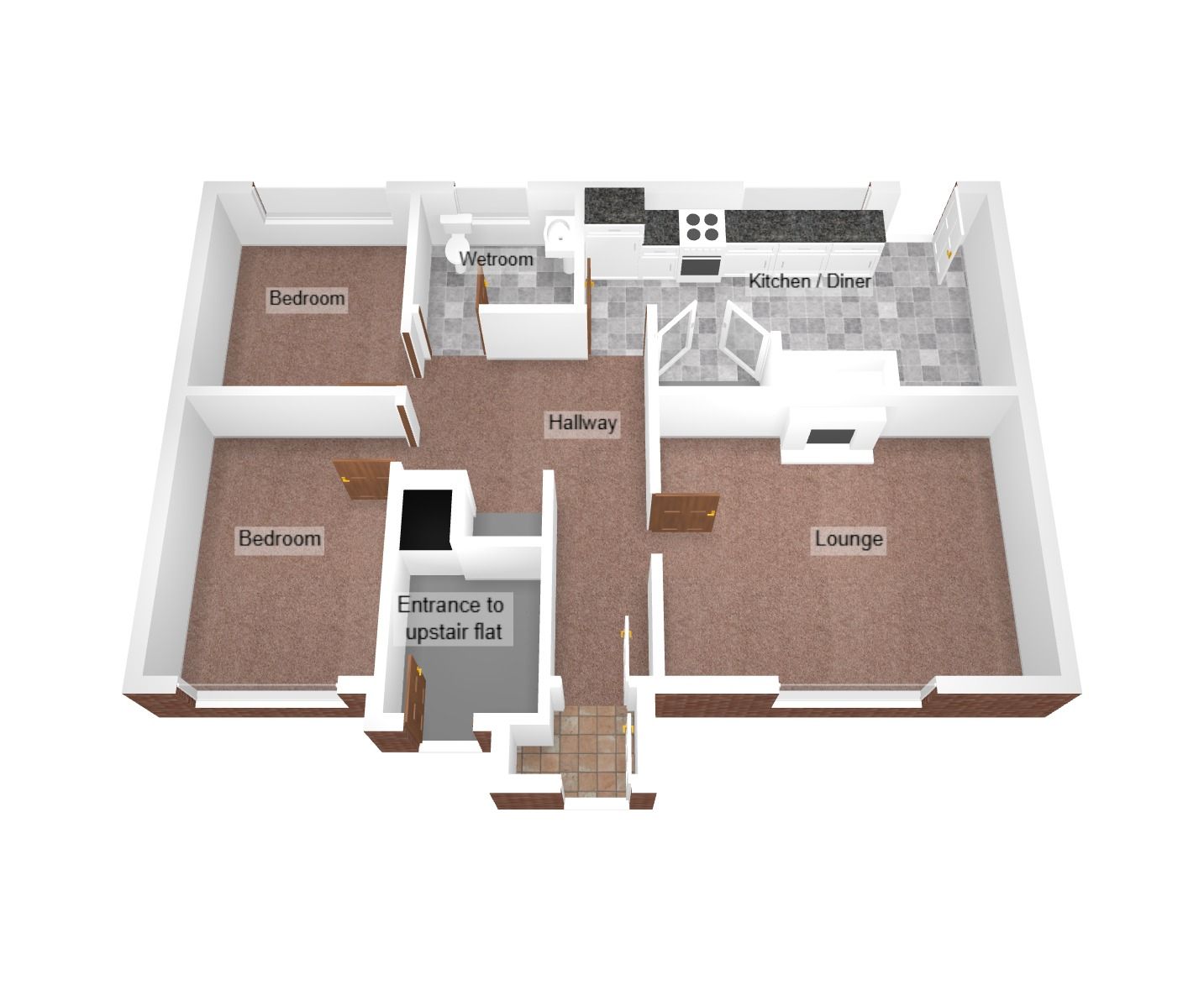 Floorplan for Burke Avenue, Port Talbot
