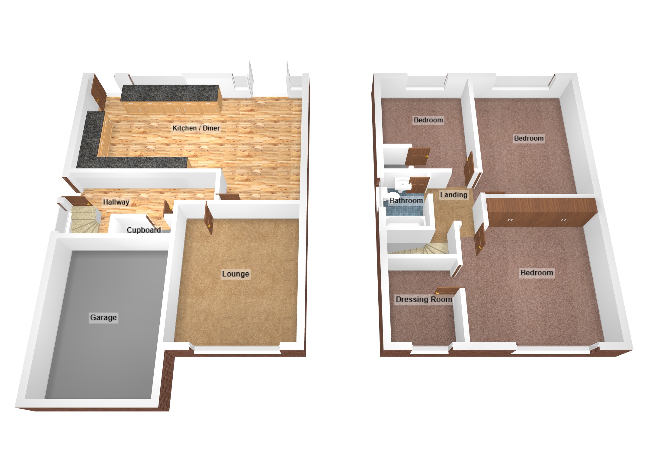 Floorplan for The Well, Laleston, Bridgend