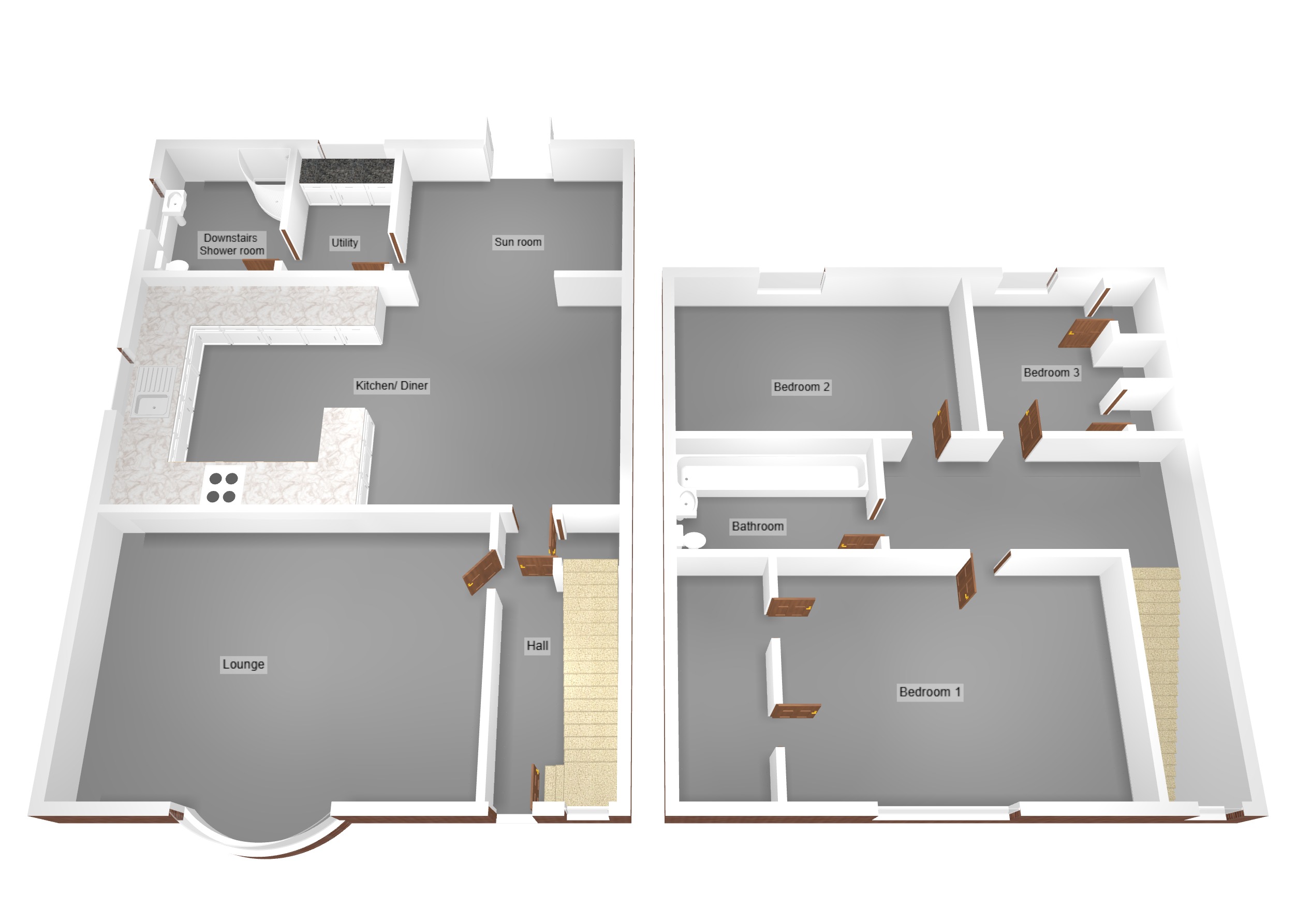 Floorplan for Wern Road, Port Talbot