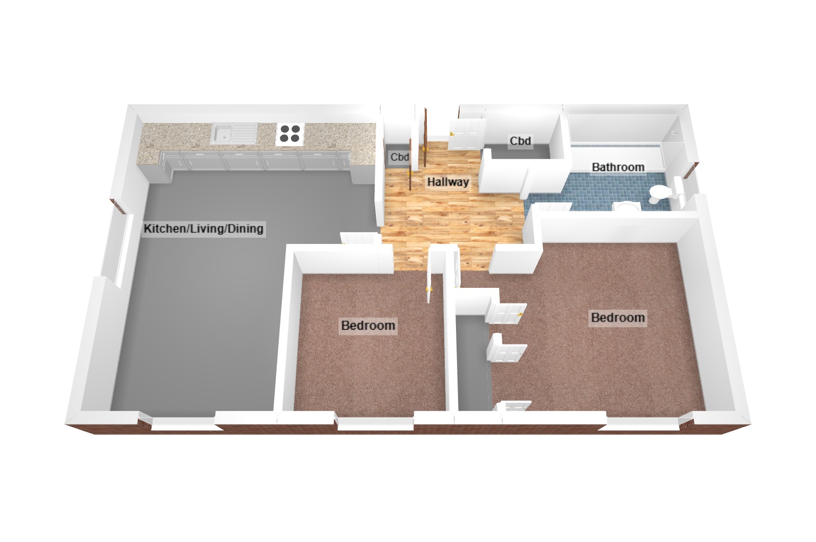 Floorplan for Church Bell Sound, Bridgend