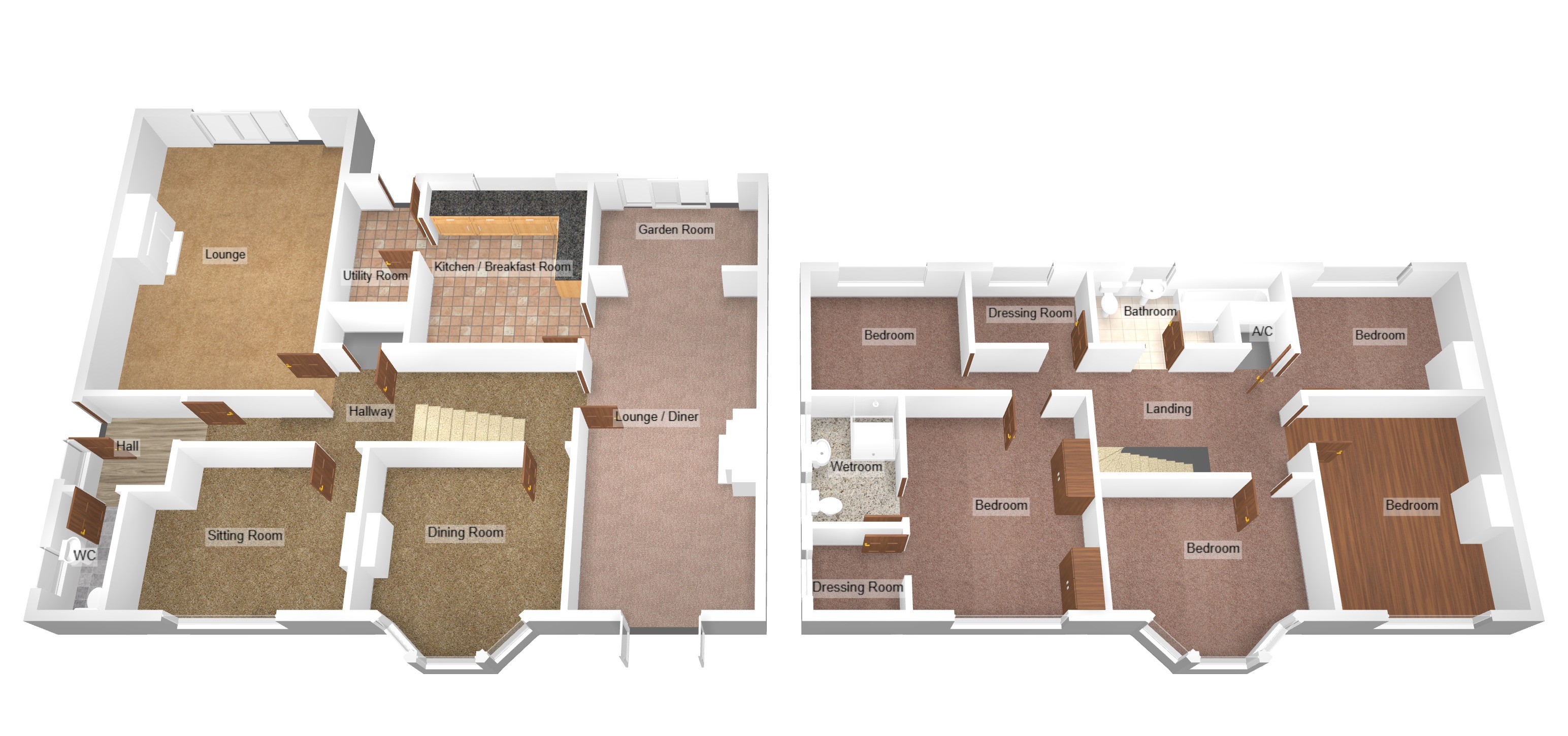 Floorplan for Walters Road, Bridgend