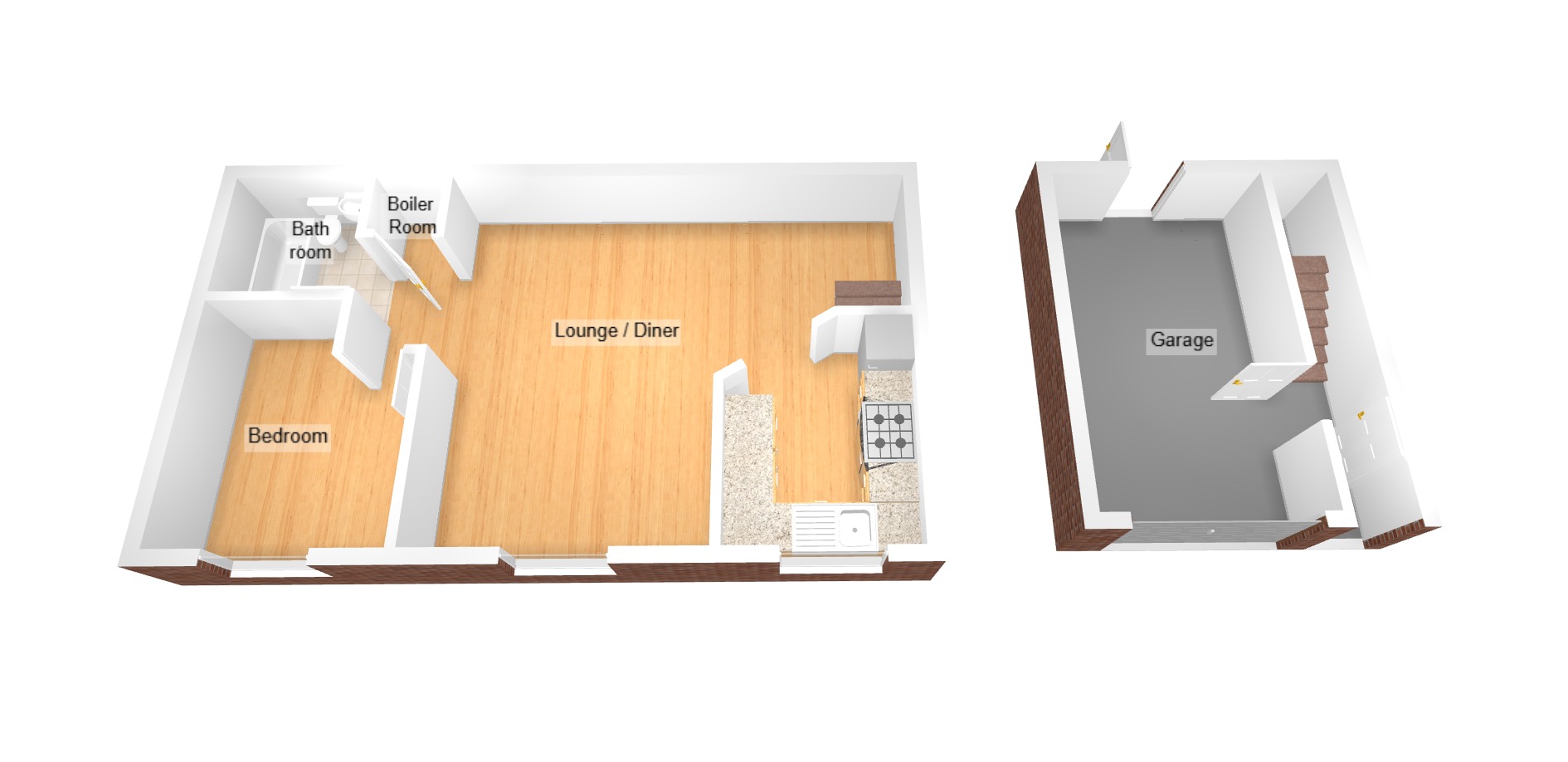 Floorplan for River Way, Brynmenyn, Bridgend