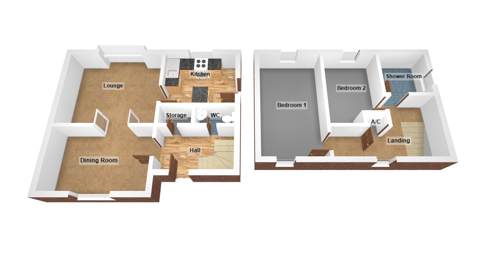 Floorplan for Penycae Road, Port Talbot