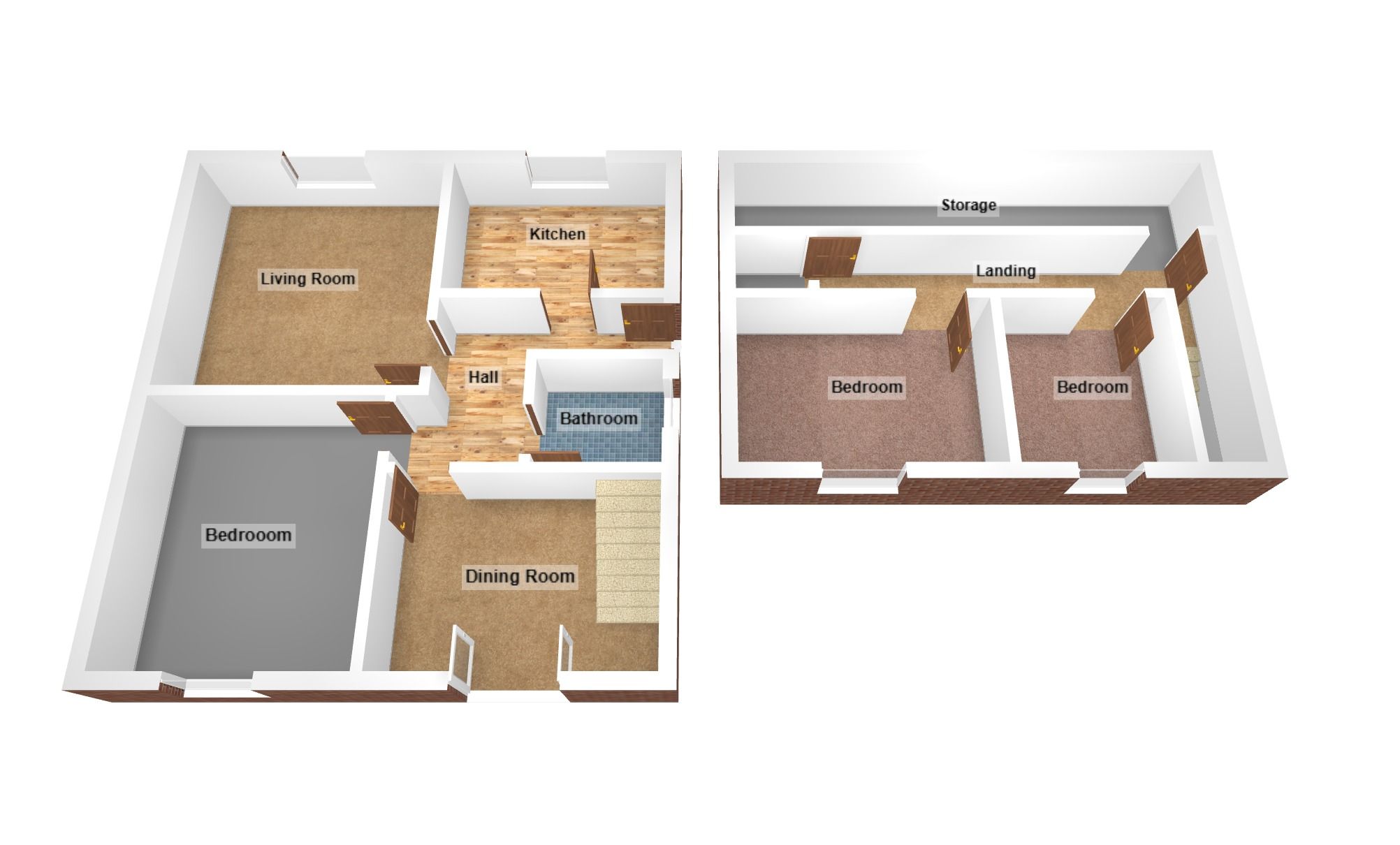 Floorplan for Y Lan, Pencoed, Bridgend