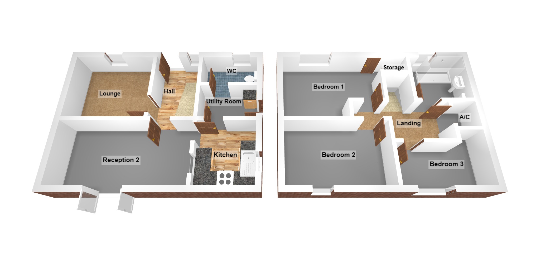 Floorplan for Pier Close, Port Talbot