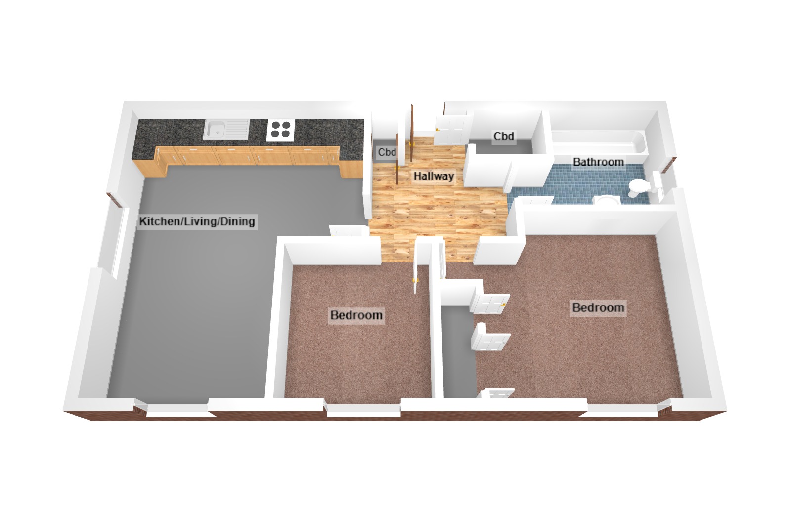 Floorplan for Church Bell Sound, Bridgend