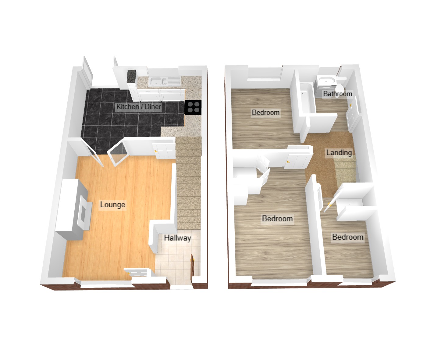 Floorplan for Taliesin Close, Pencoed, Bridgend