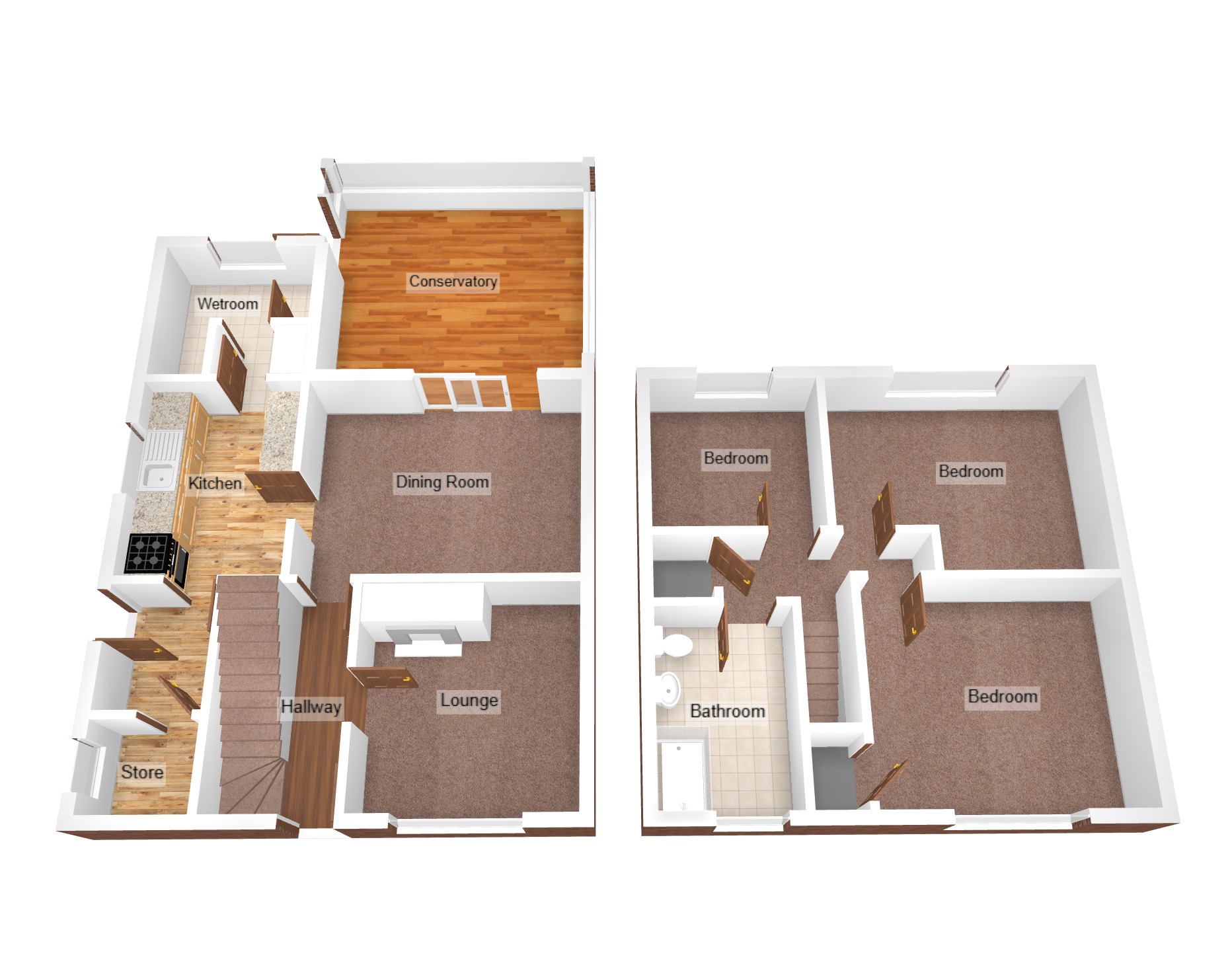 Floorplan for Cronin Avenue, Port Talbot