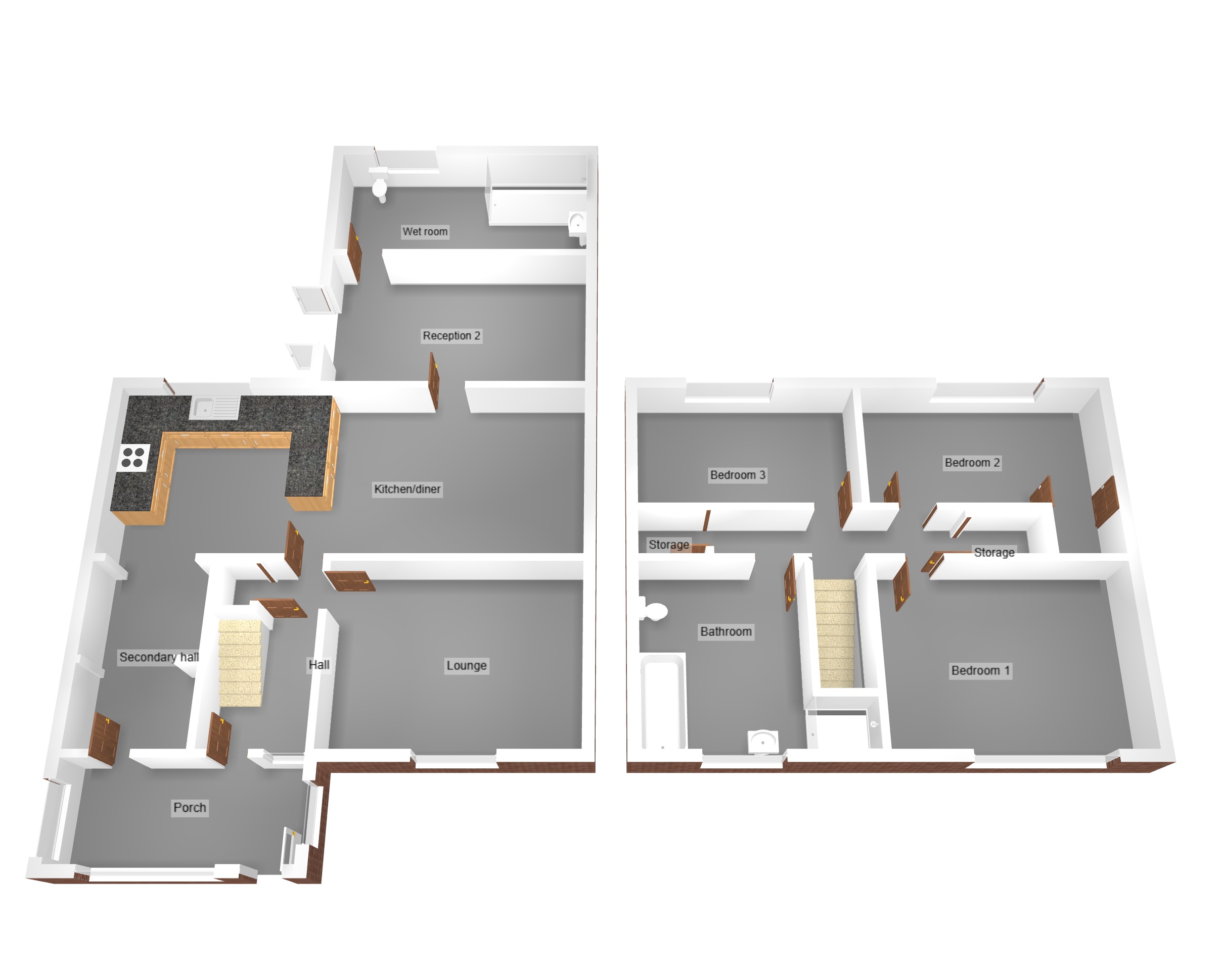 Floorplan for Sandy Close, Sandfields, Port Talbot