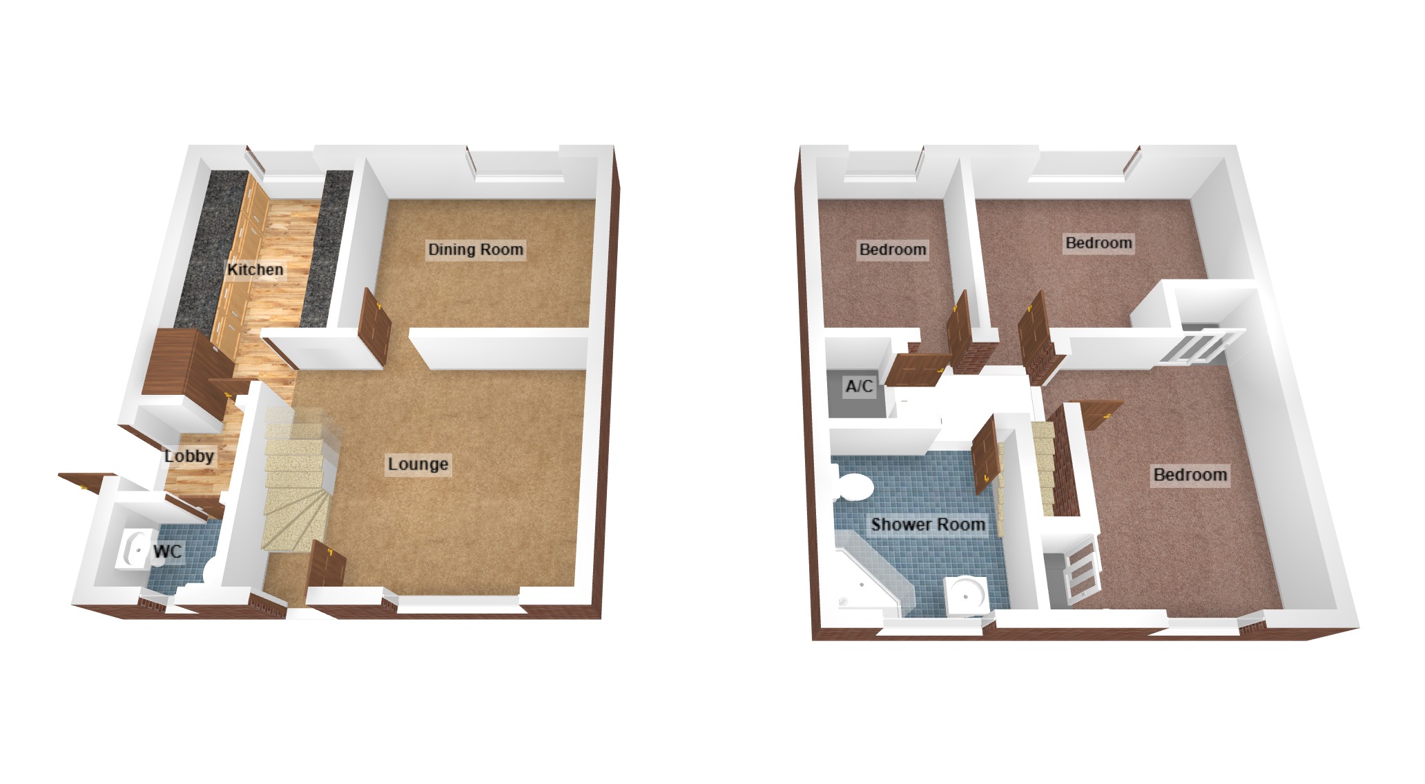 Floorplan for Rhodes Avenue, Port Talbot