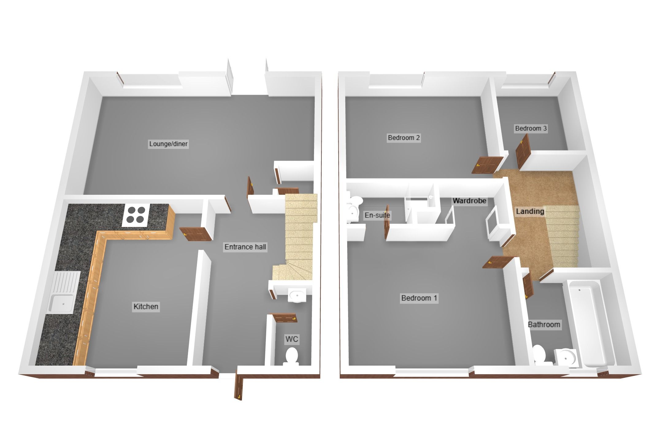 Floorplan for Church Bell Sound, Bridgend