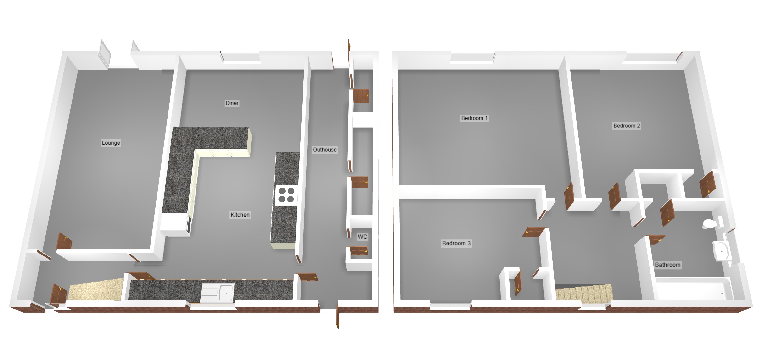 Floorplan for Greenwood Road, Baglan, Port Talbot