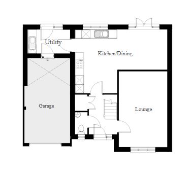 Floorplan for Parc Tondu, Bridgend