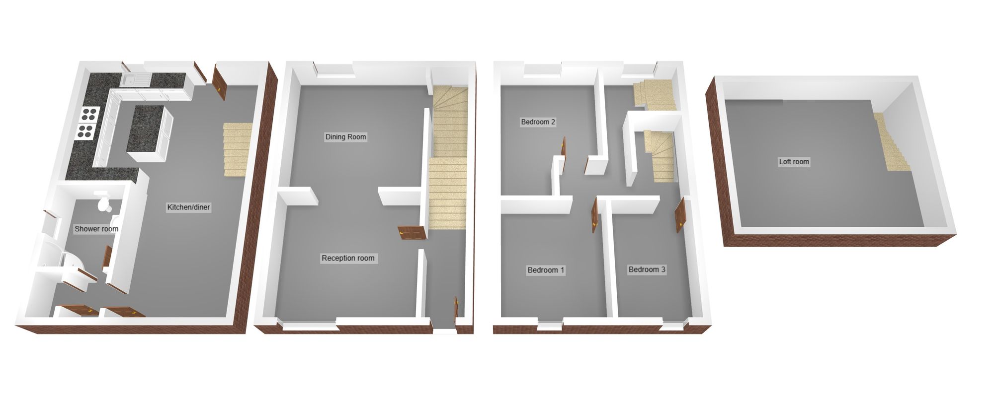 Floorplan for Bridgend Road, Aberkenfig, CF32