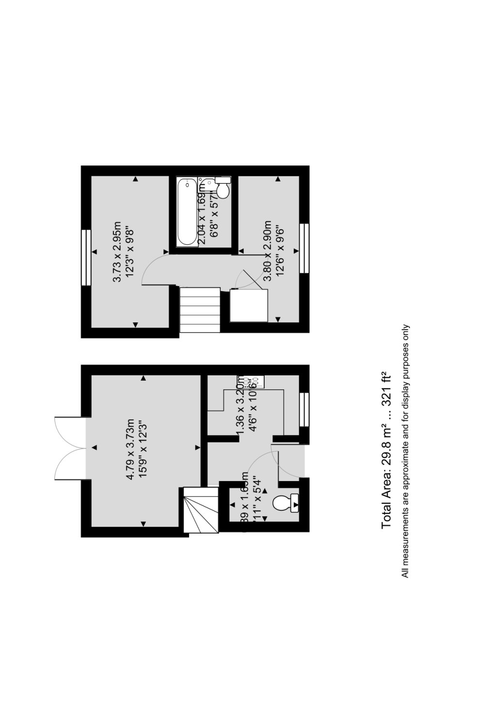 Floorplan for Wood Green, Cefn Glas, Bridgend, CF31 4AT