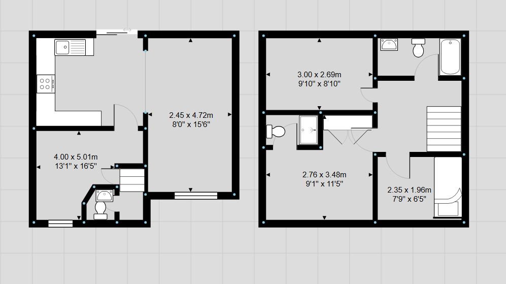 Floorplan for Dan y Deri, Broadlands, Bridgend, CF31 5BG