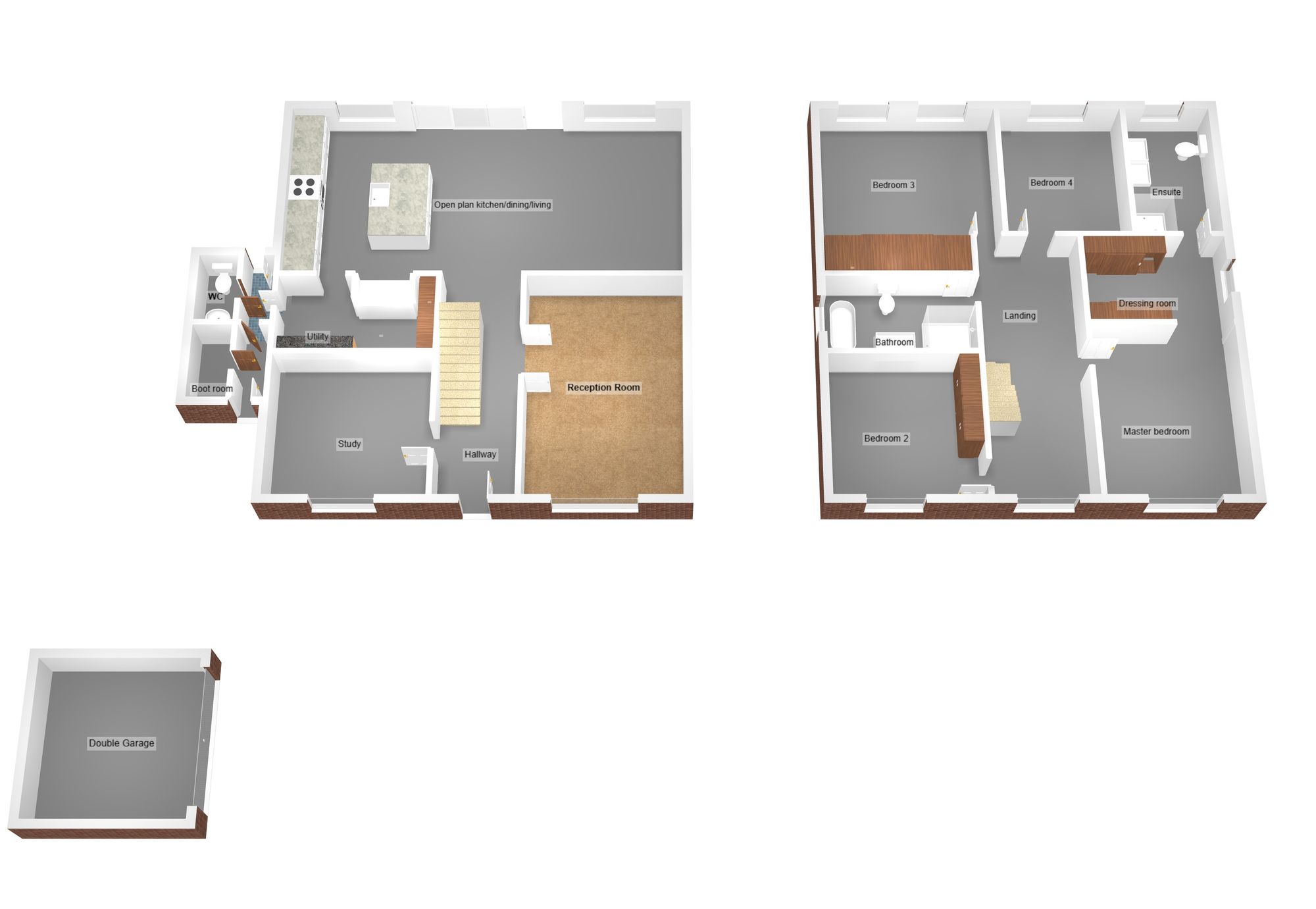 Floorplan for Dol-Y-Coed, Bridgend, CF31