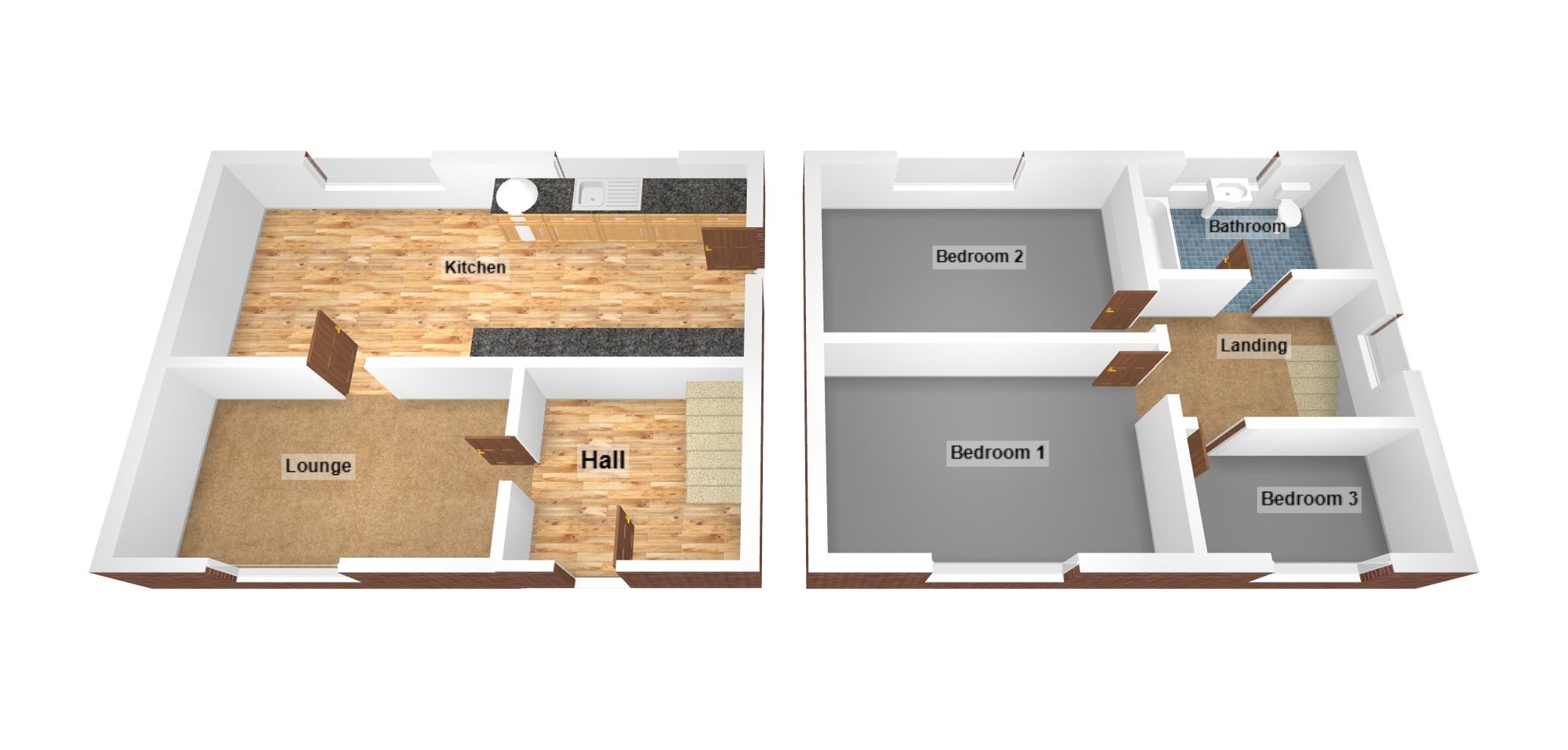 Floorplan for Humphreys Terrace, Maesteg, CF34