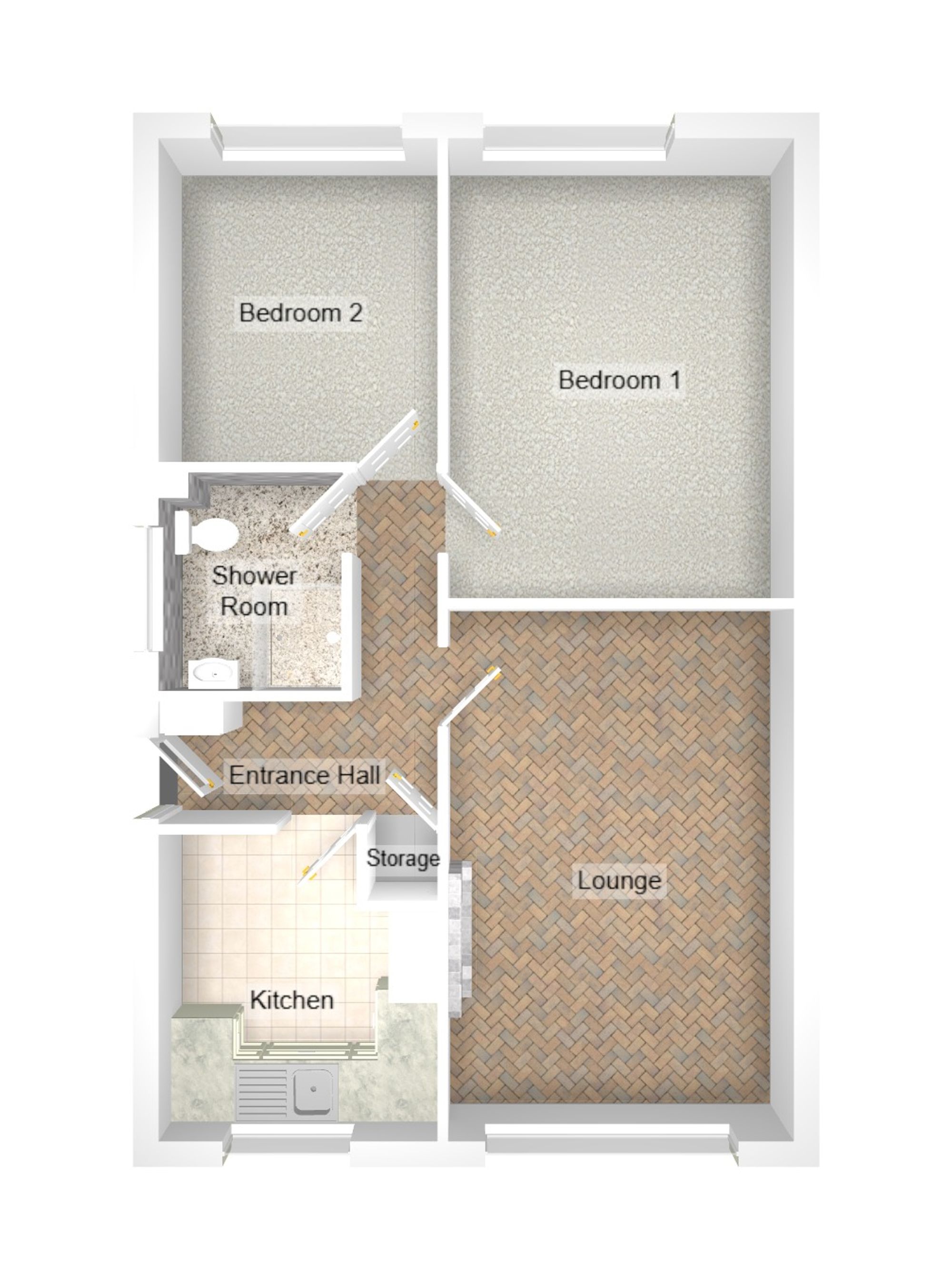 Floorplan for Brookside Close, Baglan, SA12