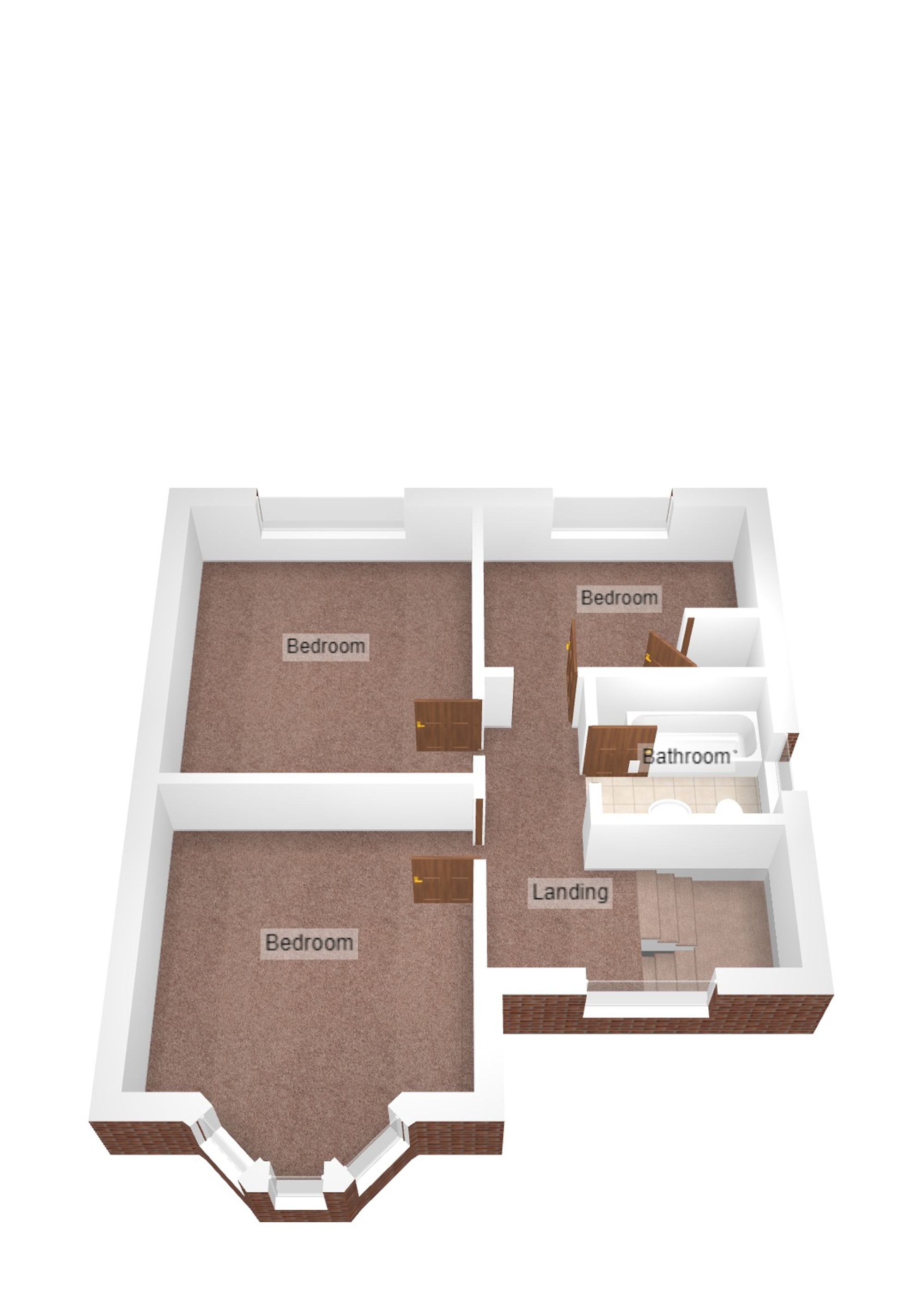 Floorplan for Bridgend Road, Llangynwyd, CF34