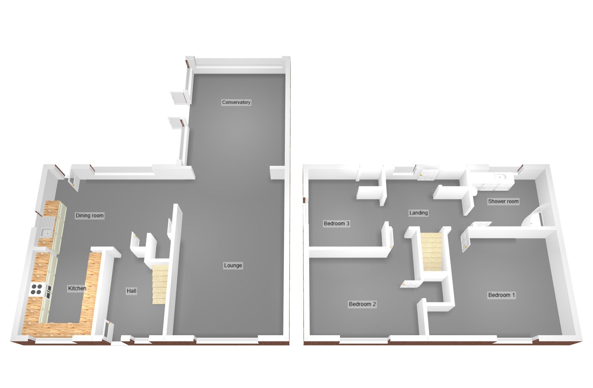 Floorplan for Bakers Way, Bryncethin, CF32