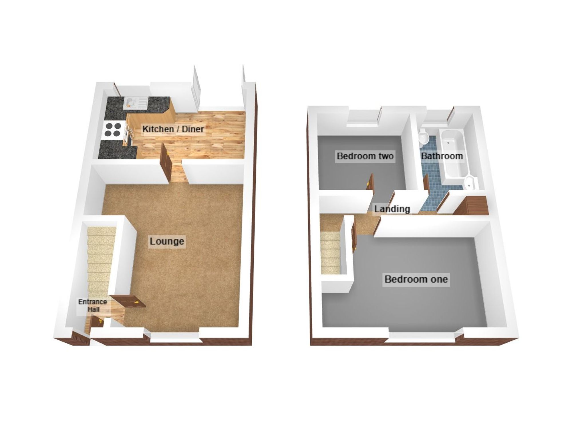 Floorplan for Gerddi Quarella, Bridgend, CF31