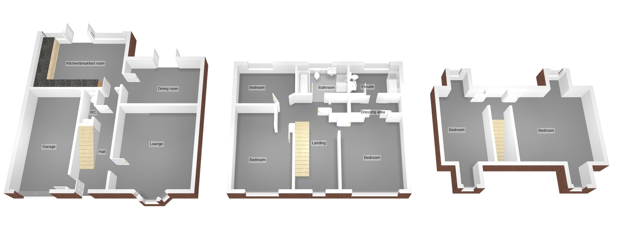 Floorplan for Coed Derw, Bridgend, CF31
