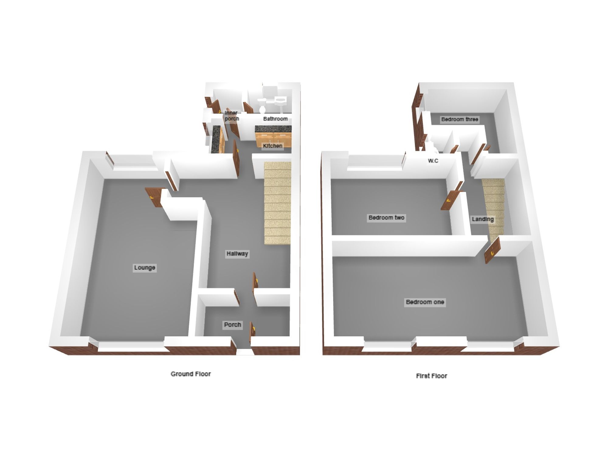 Floorplan for Courtland Place, Port Talbot, SA13