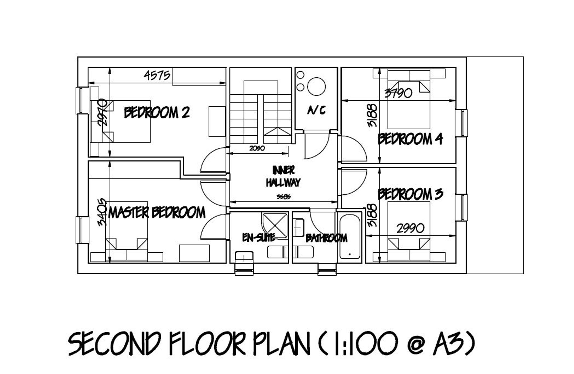 Floorplan for Parc Tyn Y Waun, Llangynwyd, CF34