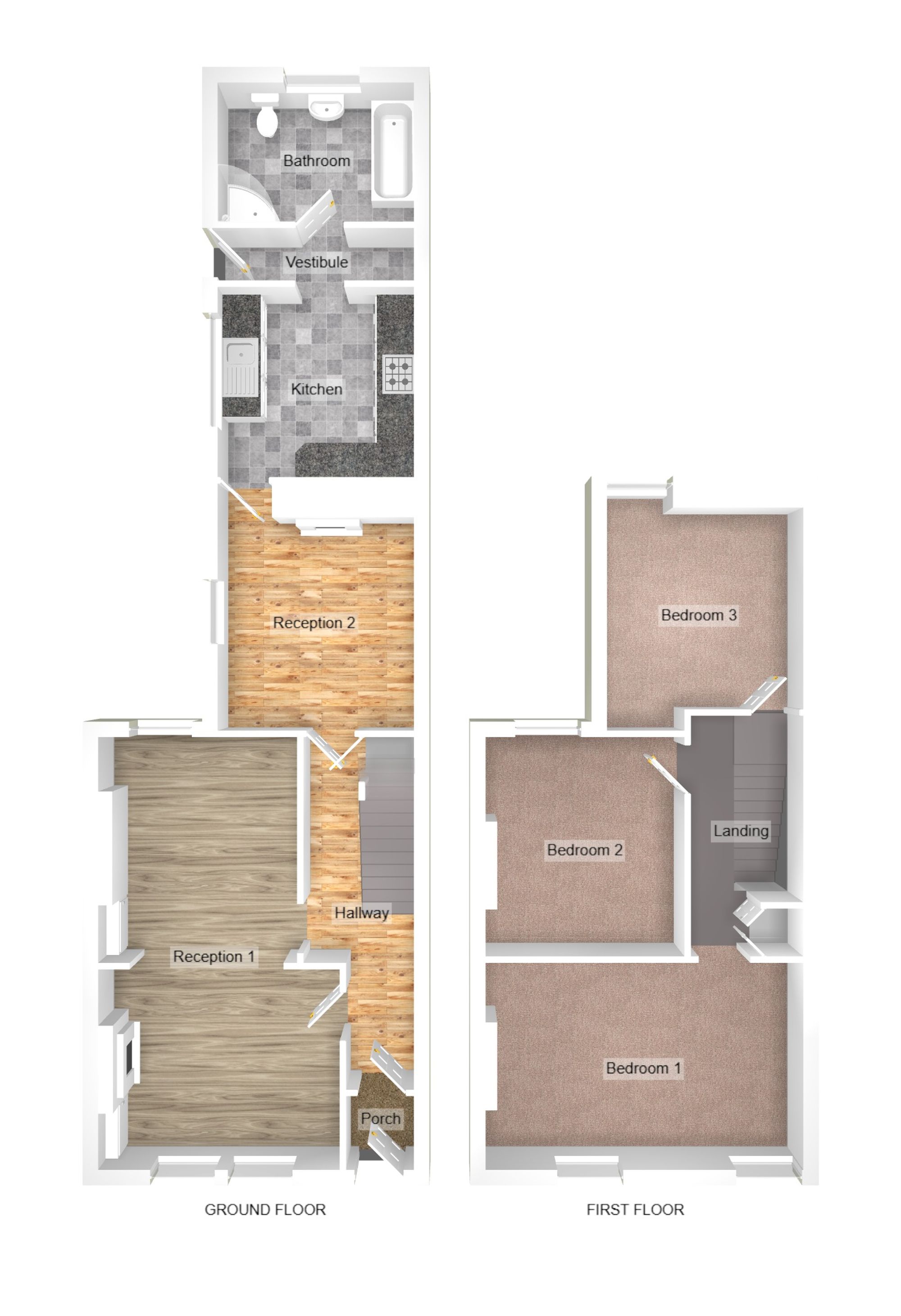 Floorplan for Pendarvis Terrace, Port Talbot, SA12